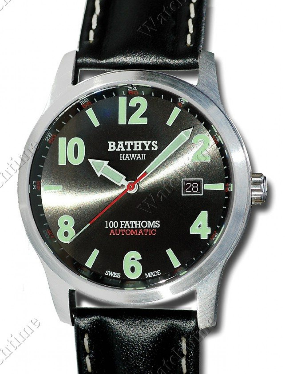 Zegarek firmy Bathys Hawaii, model 100 Fathoms Automatic
