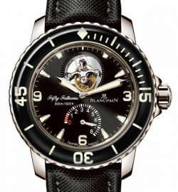 Zegarek firmy Blancpain, model Fifty Fathoms Tourbillon