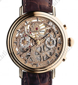 Zegarek firmy Daniel Mink, model Golden Skeleton Chrono