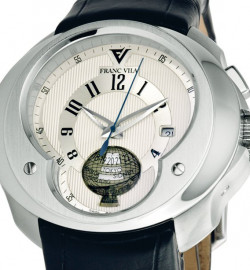 Zegarek firmy Franc Vila, model Universal TimeZone GMT Quantiéme Automatique