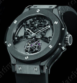 Zegarek firmy Hublot, model Bat Bang Tourbillon All Black