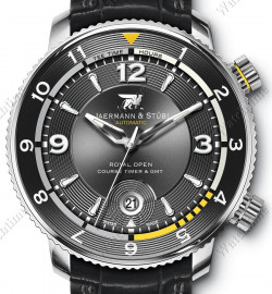 Zegarek firmy Jaermann & Stübi, model Royal Open Course Timer & GMT