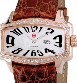 Zegarek firmy Michele Watches, model Coquette Retro Diamonds