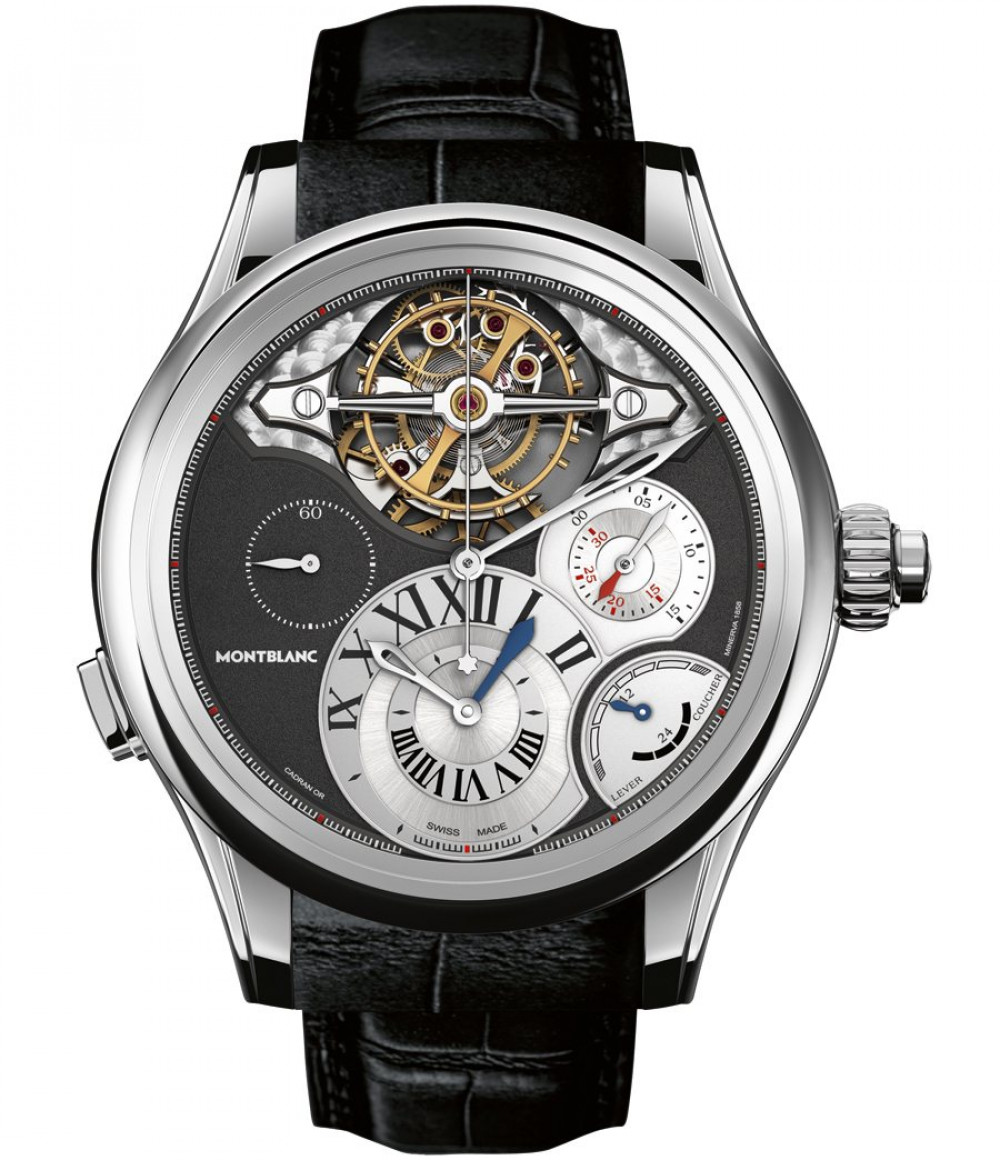 Zegarek firmy Montblanc, model ExoTourbillon Chronographe