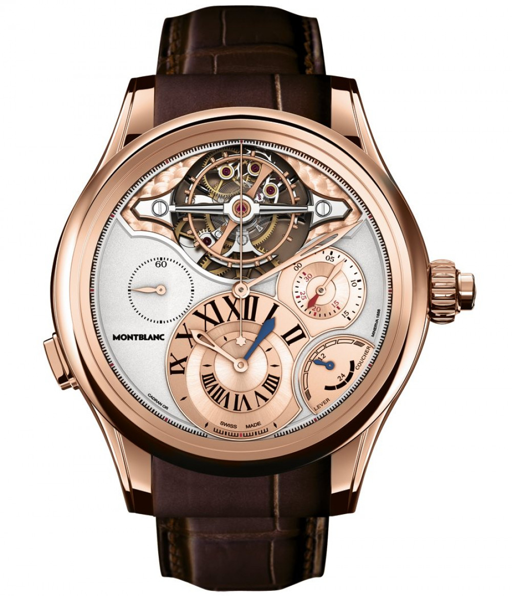 Zegarek firmy Montblanc, model ExoTourbillon Chronographe