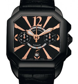Zegarek firmy Backes & Strauss, model Black Night Limited Edition Chronograph