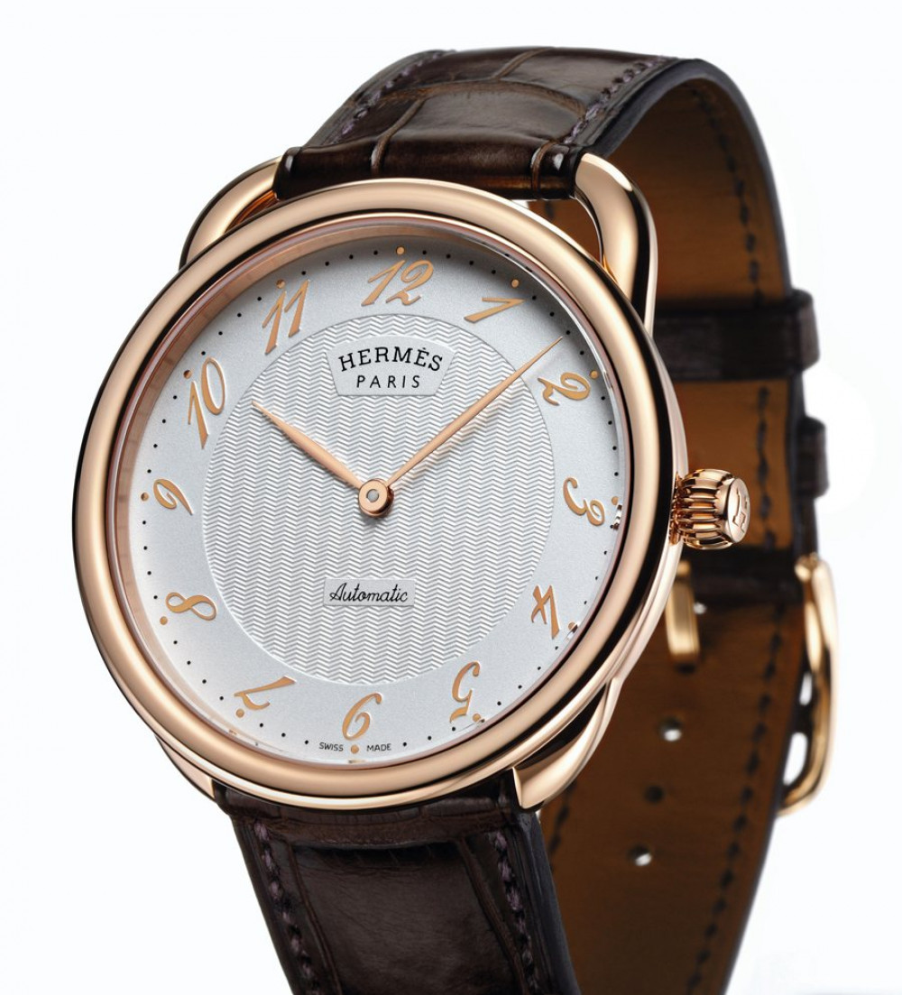 Zegarek firmy Hermès, model Arceau Automatique