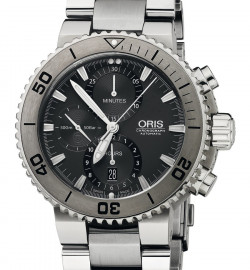 Zegarek firmy Oris, model Aquis Titan Chronograph