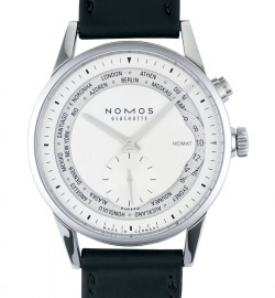 Zegarek firmy Nomos Glashütte, model Zürich Weltzeit S
