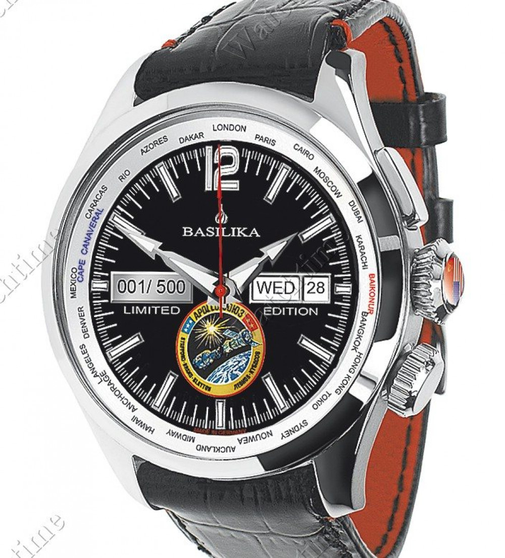 Zegarek firmy Basilika, model Soyuz Apollo