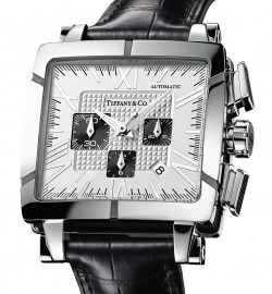 Zegarek firmy Tiffany, model Atlas Chronograph Square