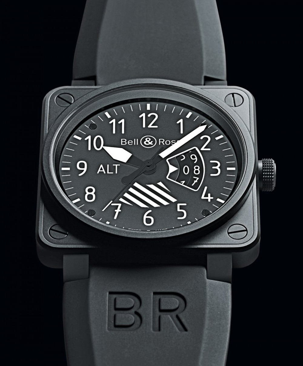 Zegarek firmy Bell & Ross, model BR 01 Altimeter