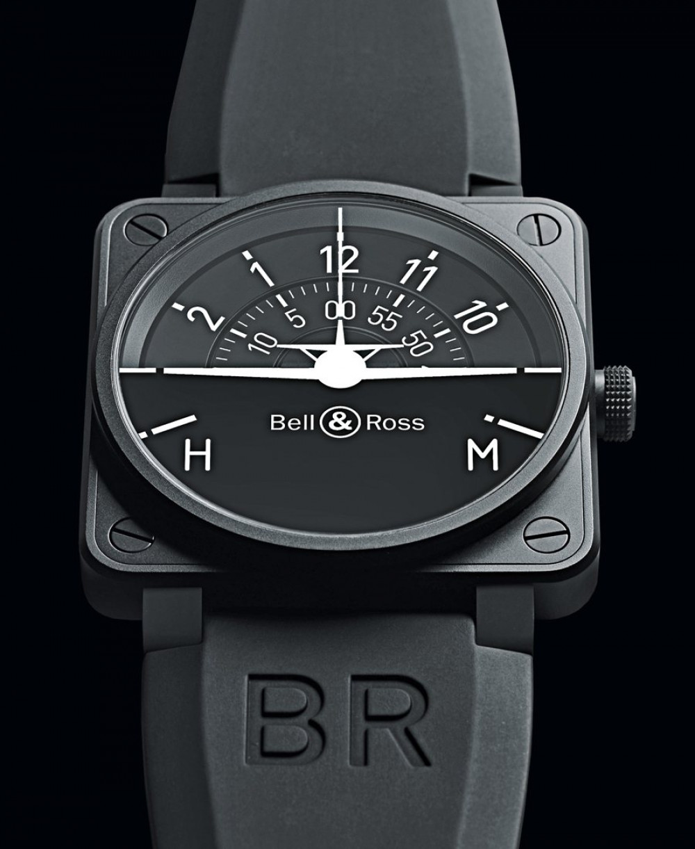 Zegarek firmy Bell & Ross, model BR 01 Turn Coordinator