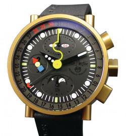 Zegarek firmy Alain Silberstein, model Krono Steampunk
