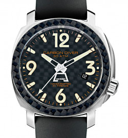 Zegarek firmy Anonimo, model Carbon Diver