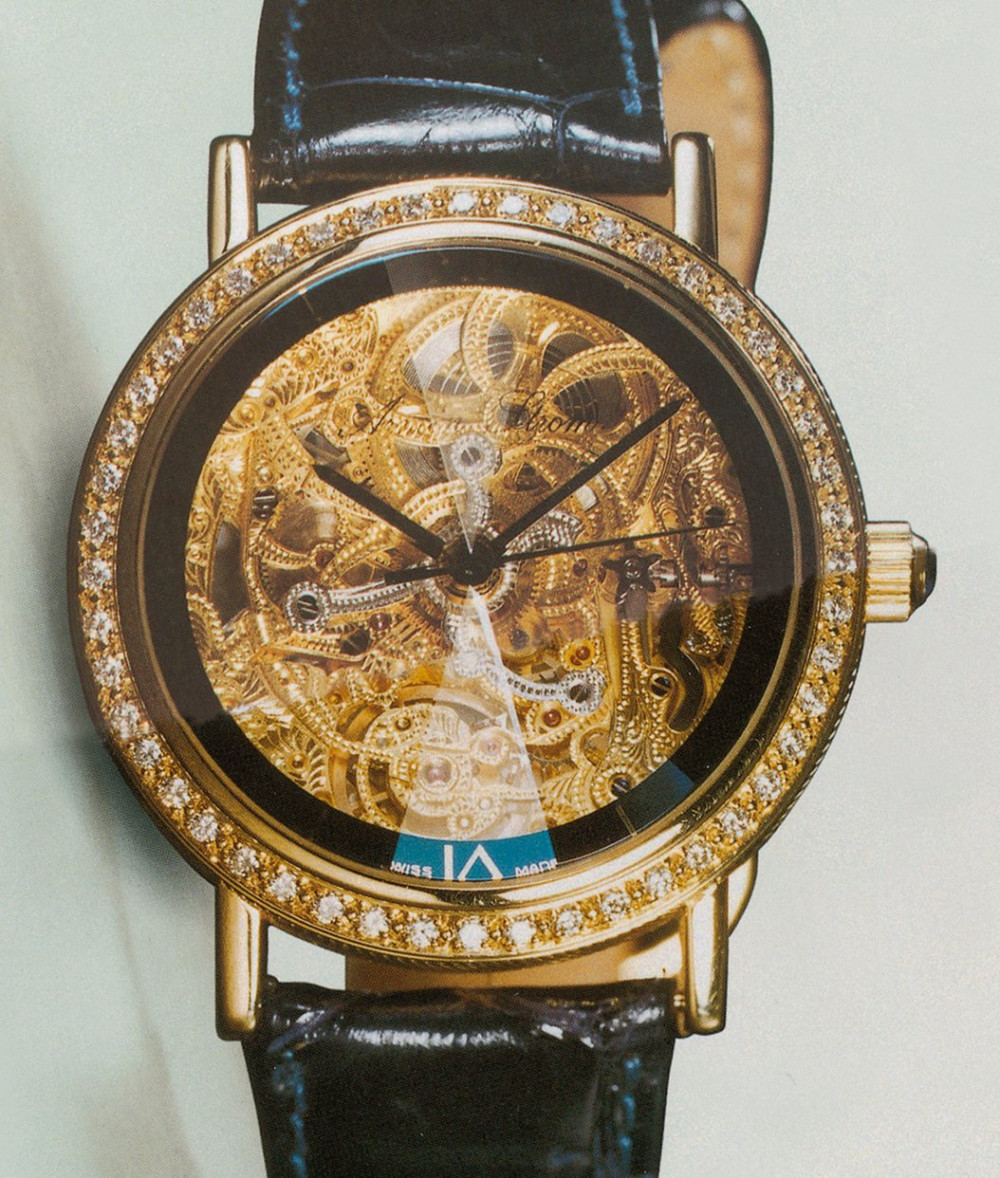 Zegarek firmy Armin Strom, model Blue Gold