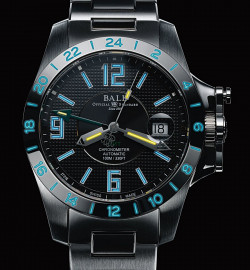 Zegarek firmy Ball Watch USA, model Eng Hydrocarb Magnate GMT COSC