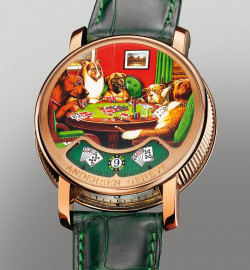 Zegarek firmy Andersen Geneve, model Montre à Tact Poker