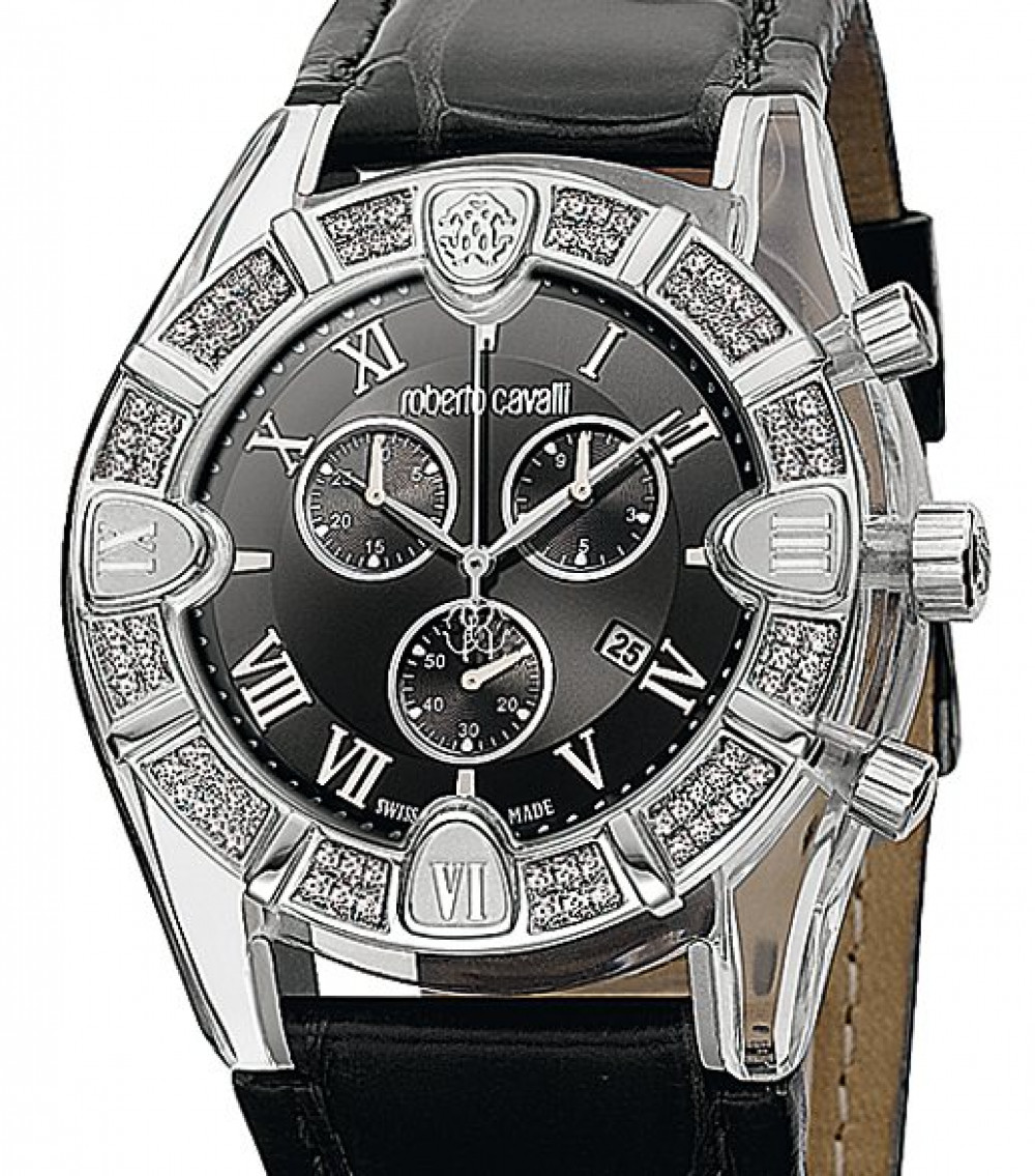 Zegarek firmy Roberto Cavalli Timewear, model Diamond Time