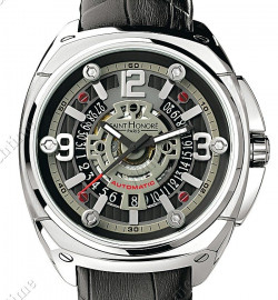 Zegarek firmy Saint Honoré Paris, model Haussman Magnum Automatic Open dial