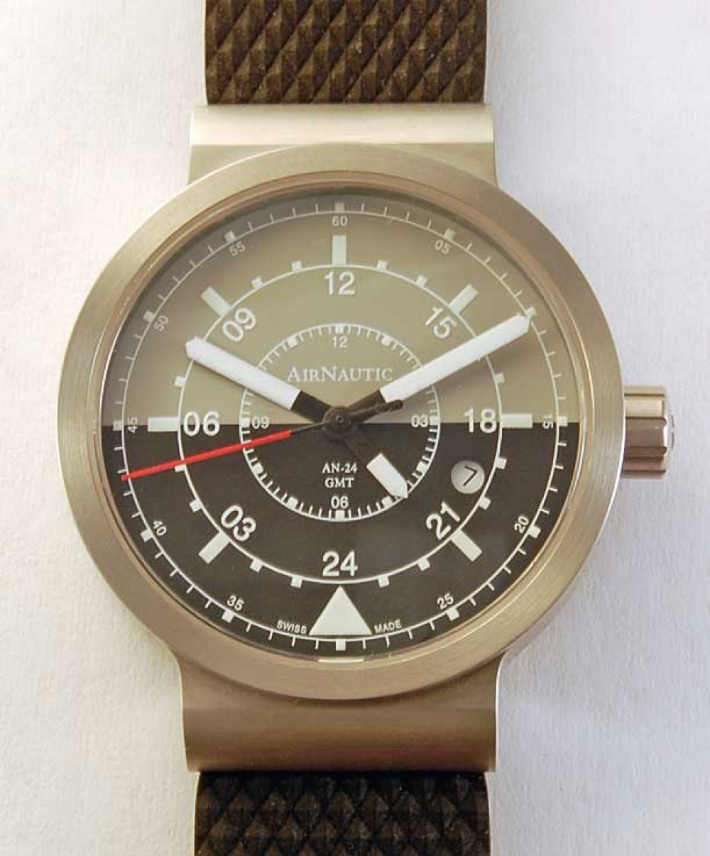 Zegarek firmy Airnautic, model AN-24 GMT