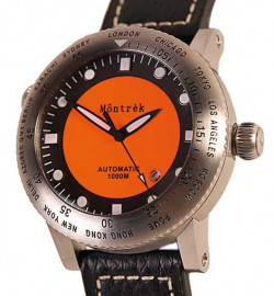 Zegarek firmy Môntrèk, model World Time
