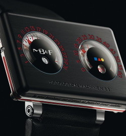 Zegarek firmy MB&F, model Horological Machine N°2 Black Box
