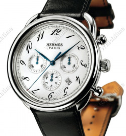 Zegarek firmy Hermès, model Arceau Chronograph