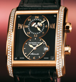 Zegarek firmy Raymond Weil, model Don Giovanni Cosi Grande Two Time Zones