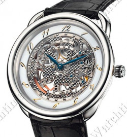 Zegarek firmy Hermès, model Arceau Squelette Platinum
