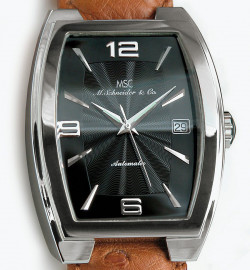 Zegarek firmy MSC M. Schneider & Co., model Tonneau Grand