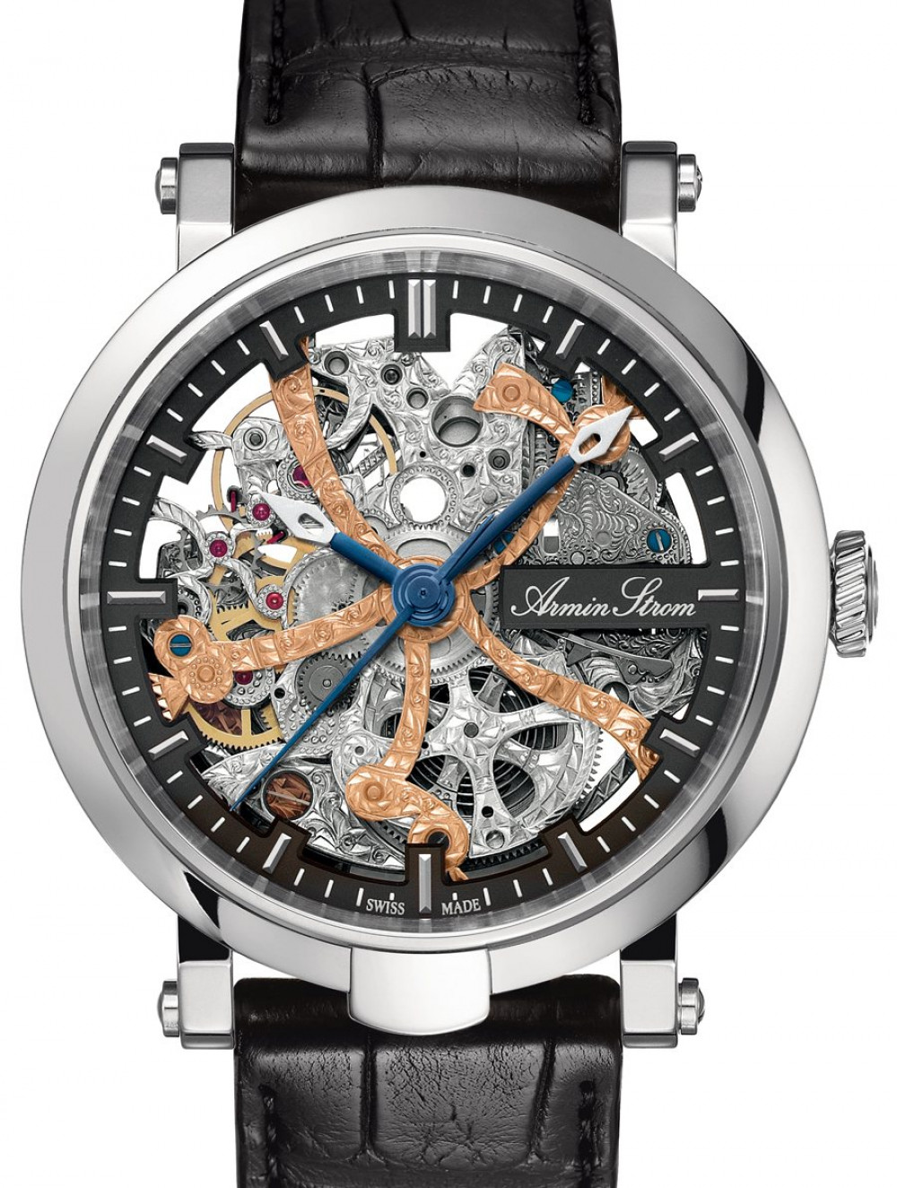 Zegarek firmy Armin Strom, model Blue Chip Skeleton Automatic
