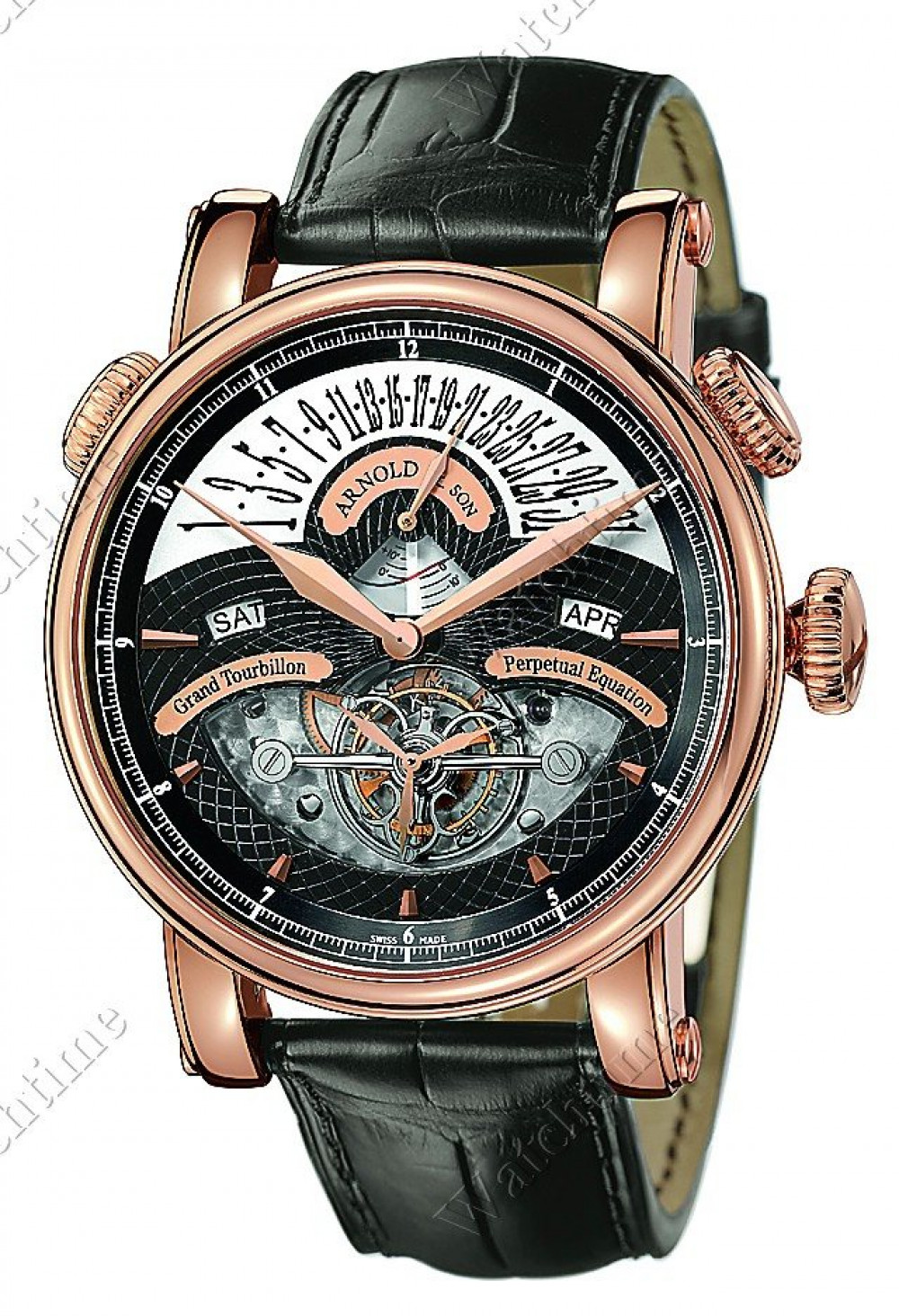 Zegarek firmy Arnold & Son, model Grand Tourbillon Perpetual