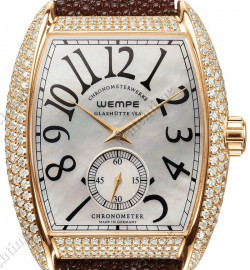 Zegarek firmy Wempe, model Chronometerwerke Pavé brillant