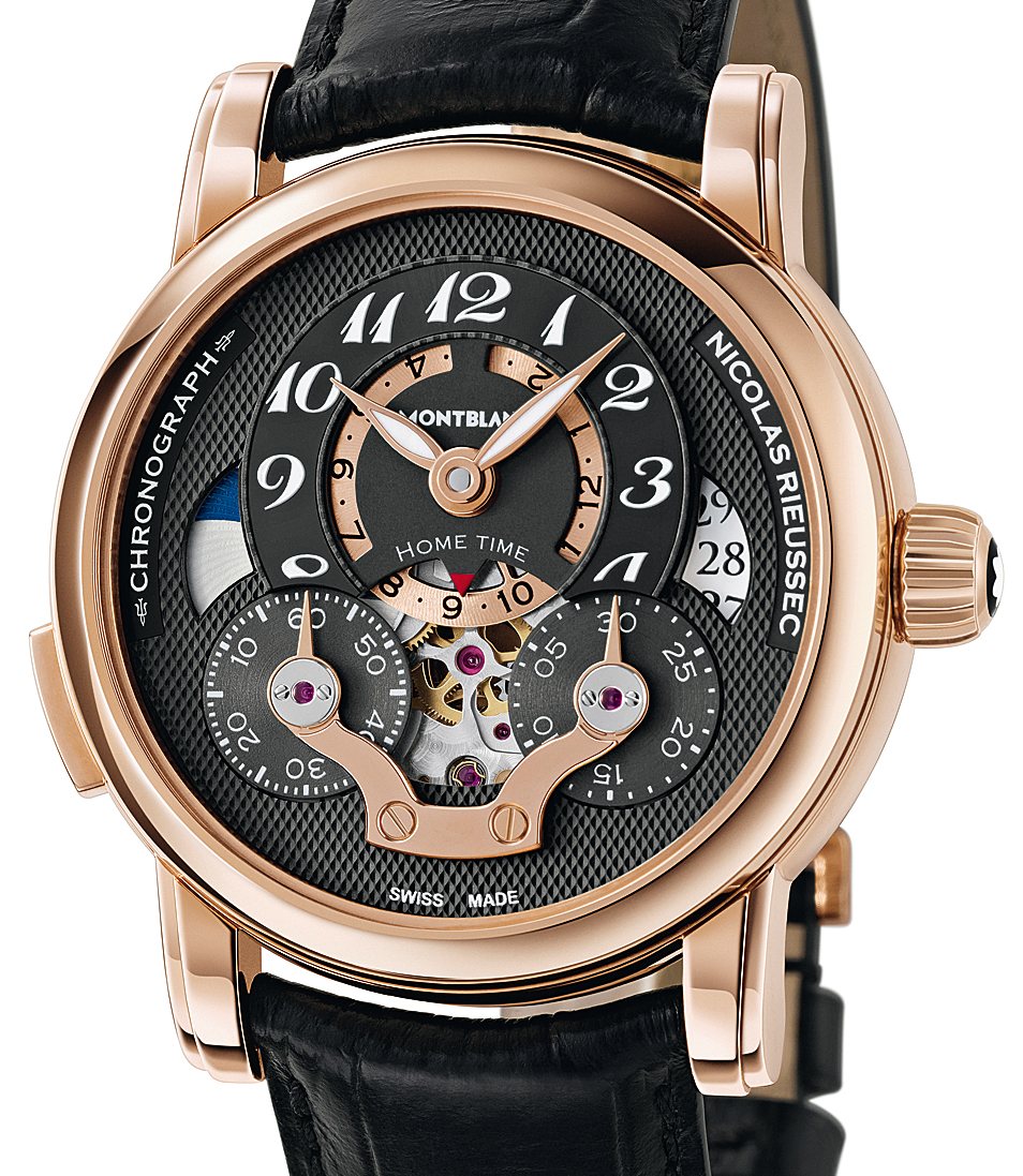 Montblanc Nicolas Rieussec Nicolas Rieussec Chronograph Open Hometime