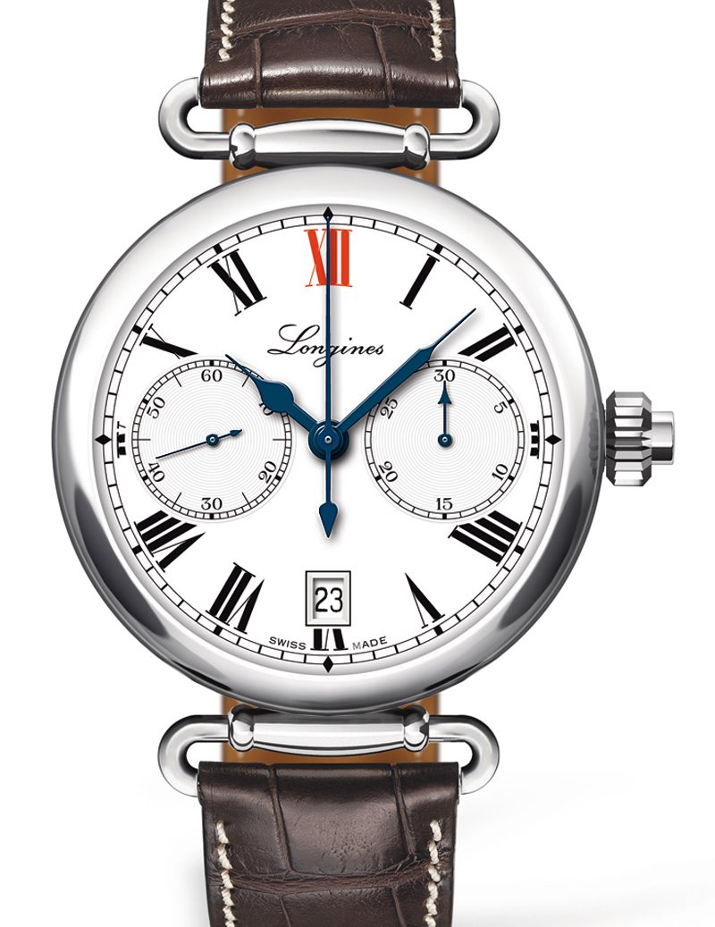 Longines Column-Wheel Single Push-Piece Chronograph