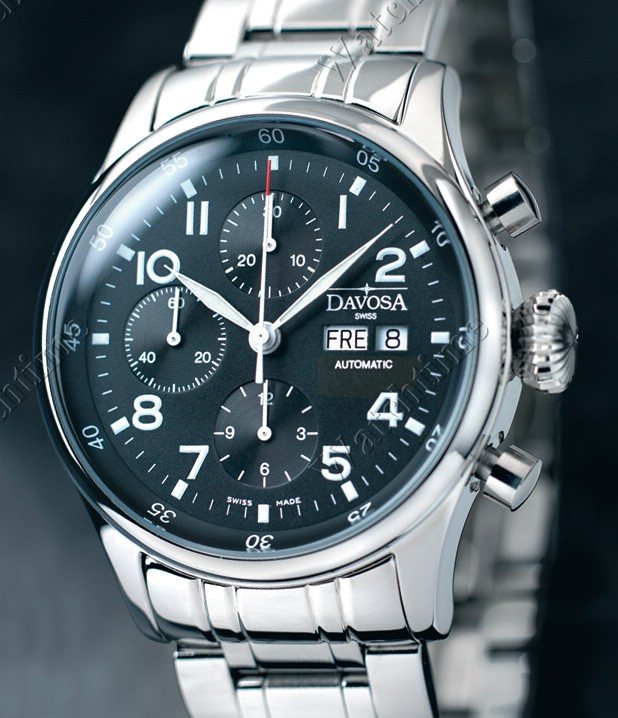 Davosa Gents' Mechanical Pilot Chronograph