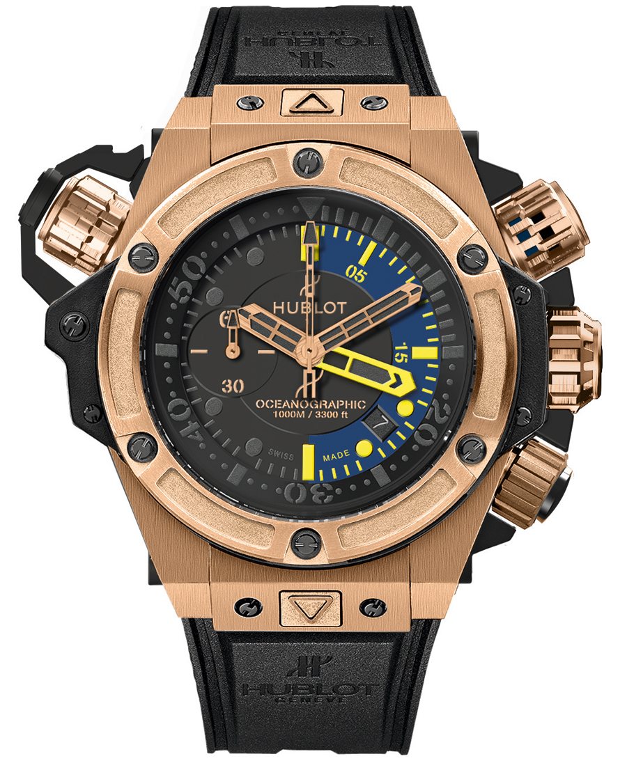 Hublot King Power Oceanographic 1000 King Gold